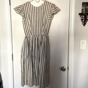 Vintage striped summer dress